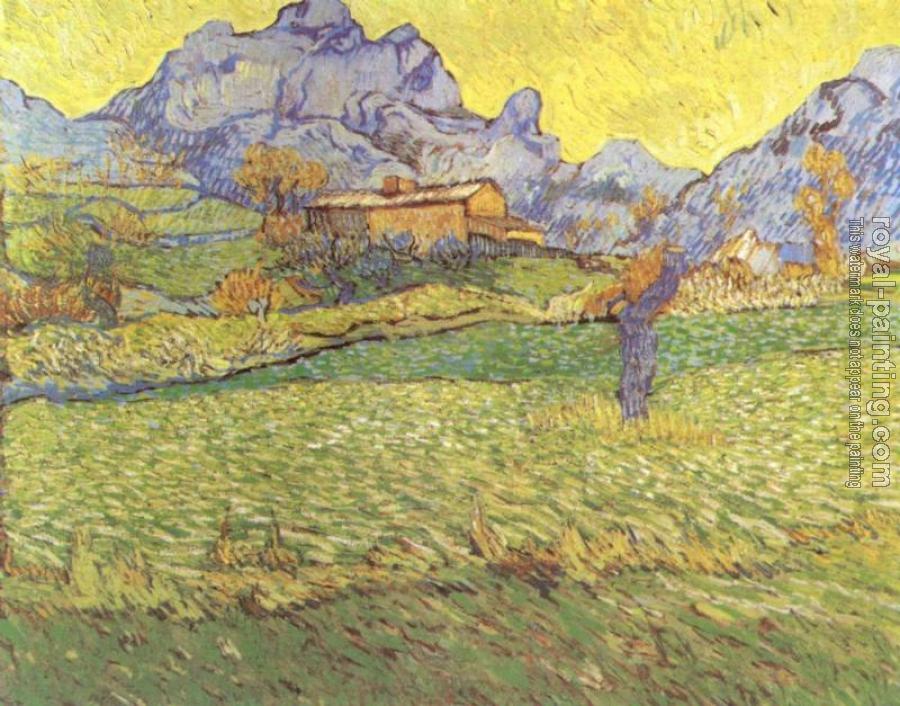 Vincent Van Gogh : A Meadow in the Mountains, Le Mas de Saint-Paul